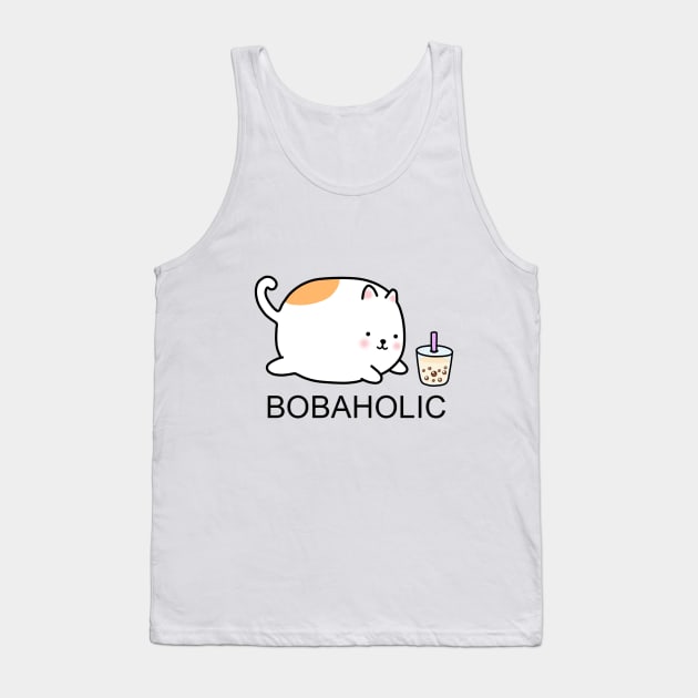 Chubby Bobaholic Cat! Tank Top by SirBobalot